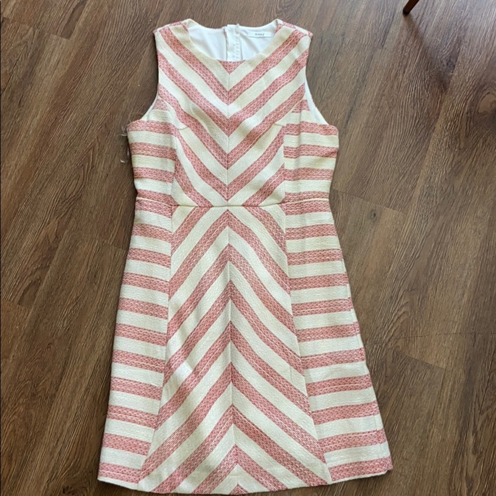 Chevron sleeveless dress